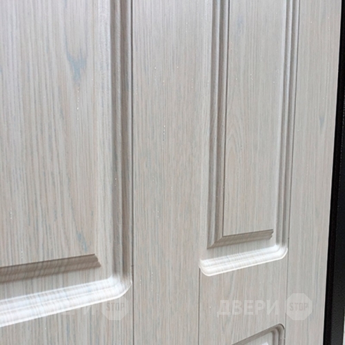 Входная металлическая Дверь Ратибор Комфорт Белёный дуб в Пушкино
