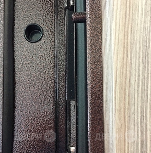 Входная металлическая Дверь Ратибор Комфорт Палисандр светлый в Пушкино