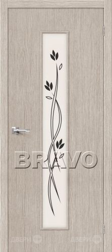 Межкомнатная дверь Тренд-14 (3D Cappuccino) в Пушкино