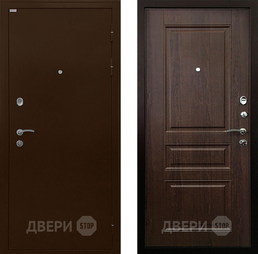 Входная металлическая Дверь Ратибор Статус Венге Капучино Винорит в Пушкино