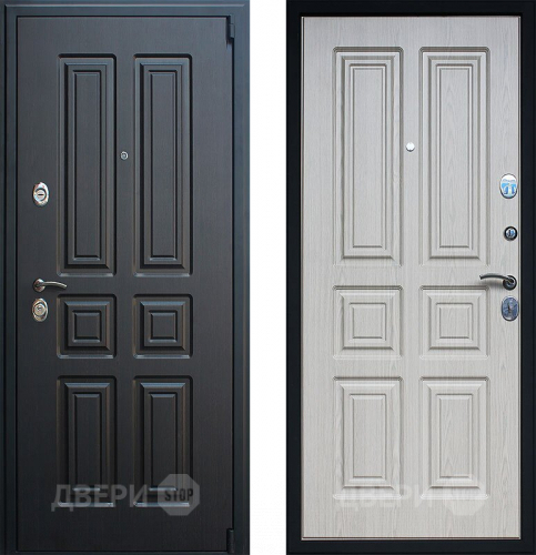 Входная металлическая Дверь АСД Атлант Белёный дуб в Пушкино