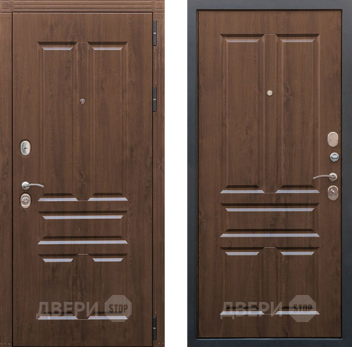 Входная металлическая Дверь Снедо Канцлер Винорит грецкий орех в Пушкино