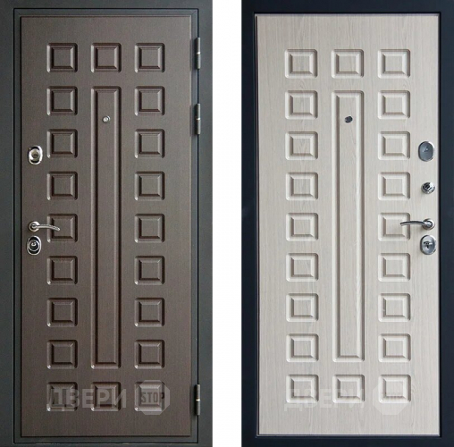 Входная металлическая Дверь Шелтер (SHELTER) Гладиатор дуб беленый в Пушкино