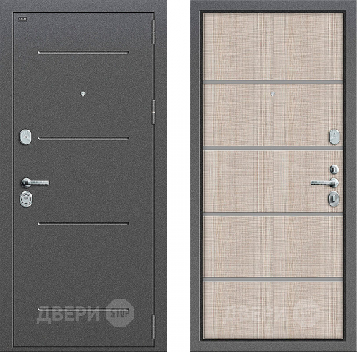 Дверь Groff Т2-204 Cappuccino Crosscut в Пушкино