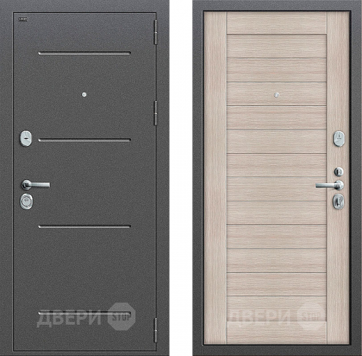 Входная металлическая Дверь Groff Т2-221 Cappuccino Veralinga в Пушкино