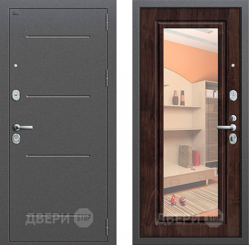 Входная металлическая Дверь Groff P2-216 Темная Вишня в Пушкино