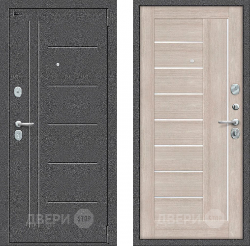 Входная металлическая Дверь Bravo Porta S-2 109/П29 Капучино в Пушкино