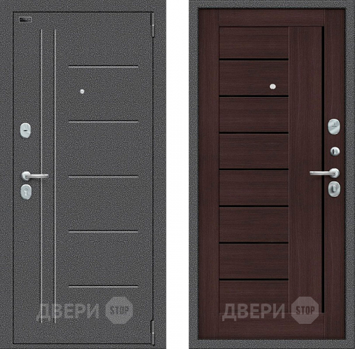 Входная металлическая Дверь Bravo Porta S-2 109/П29 Венге в Пушкино