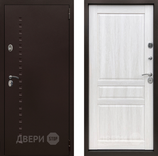 Входная металлическая Дверь Престиж Термо Классик Дуб филадельфия крем в Пушкино