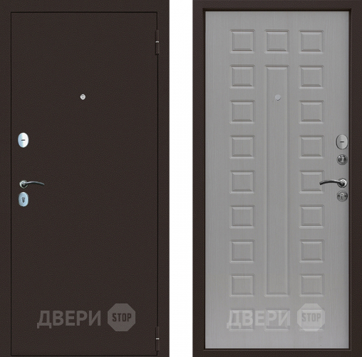 Входная металлическая Снедо Патриот РФ белая лиственница в Пушкино