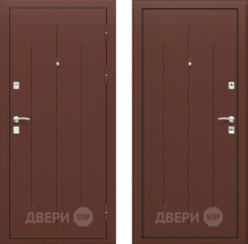 Входная металлическая Дверь Bravo Стройгост 7-2 Металл в Пушкино