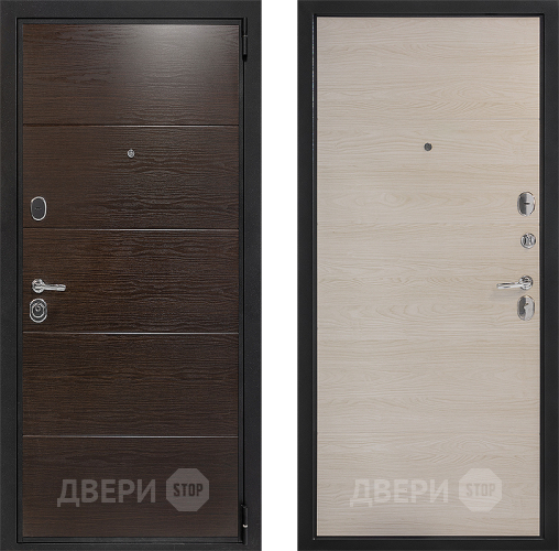 Входная металлическая Дверь Дверной Континент Белград Дуб Мадейра в Пушкино