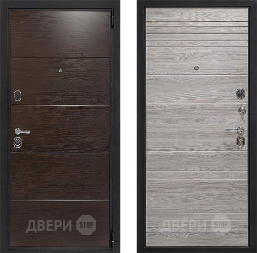 Входная металлическая Дверь Дверной Континент Белград Вяз Каньон Какао в Пушкино