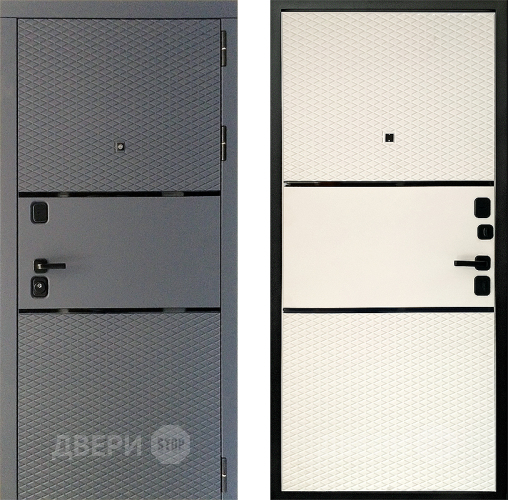 Входная металлическая Дверь (Дверной Континент) Диамант Софт айс в Пушкино
