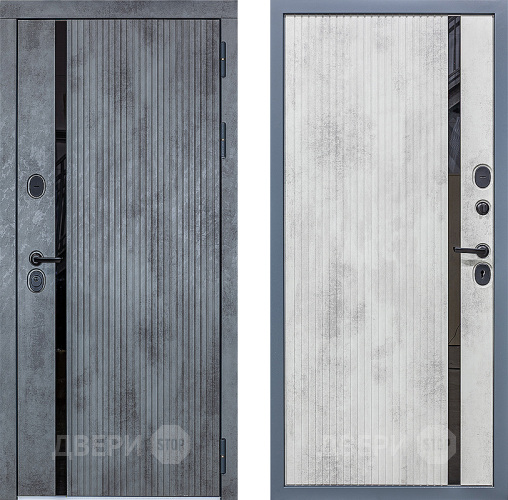 Входная металлическая Дверь Сударь МХ-46 Бетон в Пушкино