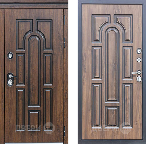 Входная металлическая Дверь Сударь МХ-31 Винорит Темный Дуб в Пушкино