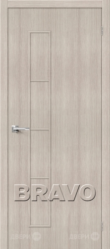 Межкомнатная дверь Тренд-3 (Cappuccino Veralinga) в Пушкино