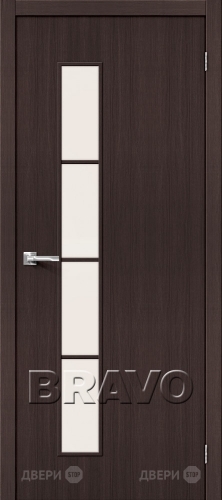 Межкомнатная дверь Тренд-4 (Wenge Veralinga) в Пушкино