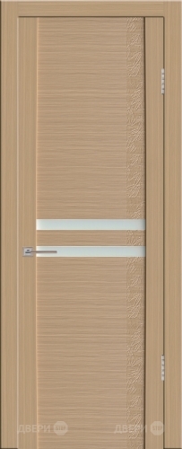 Межкомнатная дверь А-02 лён светлый в Пушкино
