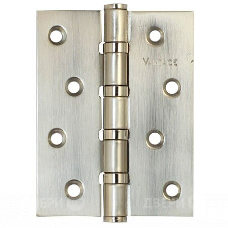 Петля универсальная 4ВВ (100*75*25) Матовый никель в Пушкино