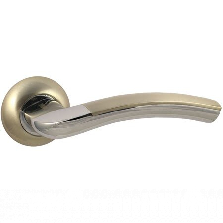 Дверная ручка 27 Матовый никель в Пушкино