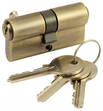 Цилиндровый механизм V60 Бронза в Пушкино