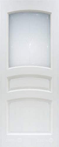 Межкомнатная дверь 16-ПО белый лоск в Пушкино