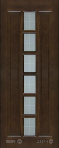 Межкомнатная дверь 11-ПО темный лак в Пушкино