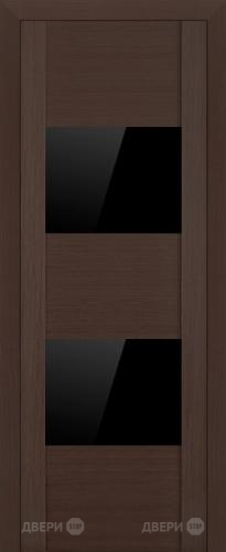 Межкомнатная дверь ProfilDoors 21X венге мелинга (черный глянцевый лак) в Пушкино