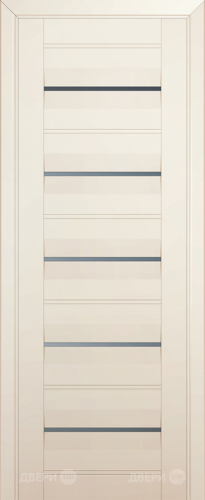 Межкомнатная дверь ProfilDoors 48U магнолия-сатинат (графит) в Пушкино