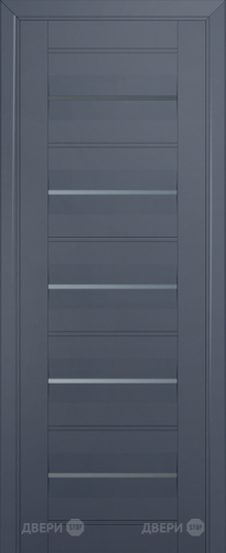 Межкомнатная дверь ProfilDoors 48U антрацит (графит) в Пушкино