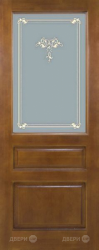 Межкомнатная дверь ПМЦ - модель 5 ПО коньяк в Пушкино