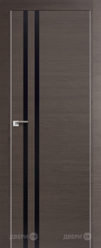 Межкомнатная дверь ProfilDoors 19Z грей (черный глянец) в Пушкино