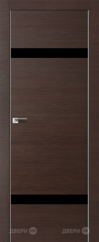 Межкомнатная дверь ProfilDoors 3Z венге кроскут (черный лак) в Пушкино