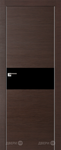 Межкомнатная дверь ProfilDoors 4Z венге кроскут (черный лак) в Пушкино