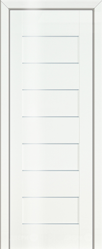 Межкомнатная дверь ProfilDoors 45L белый люкс (графит) в Пушкино