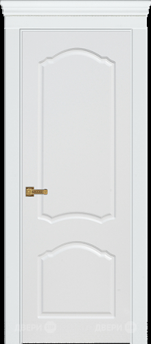 Межкомнатная дверь Танго ПГ белая эмаль в Пушкино