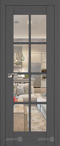 Межкомнатная дверь ProfilDoors 101X пекан темный (матовое) в Пушкино