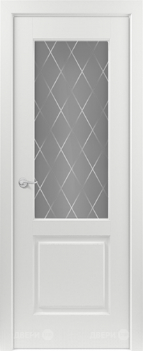 Межкомнатная дверь Венеция ПО RAL 9003 (ромб) в Пушкино