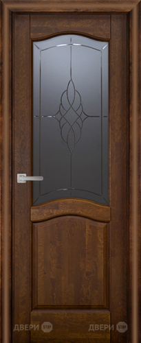 Межкомнатная дверь Лео ПО античный орех в Пушкино