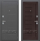 Входная металлическая Дверь Bravo Оптим Проф Венге в Пушкино