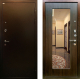 Входная металлическая Дверь Ратибор Милан зеркало Эковенге в Пушкино