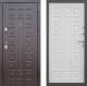 Входная металлическая Дверь S01 3К Vinorit Белая Лиственница  в Пушкино