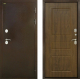 Входная металлическая Дверь Шелтер (SHELTER) Термо-2 Дуб темный в Пушкино