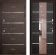 Входная металлическая Дверь (Дверной Континент) Савона с зеркалом Венге в Пушкино