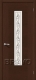 Межкомнатная дверь со стеклом Рондо (Венге) в Пушкино