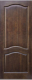 Межкомнатная дверь 7-ПГ темный лак в Пушкино