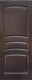 Межкомнатная дверь 16-ПГ темный лак в Пушкино