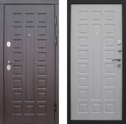 Дверь Снедо S01 2К Белая Лиственница 860х2050 мм