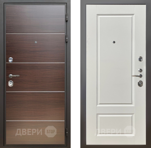 Входная металлическая Дверь Шелтер (SHELTER) Комфорт Венге структурный горизонт 5 Силк тирамиссу в Пушкино